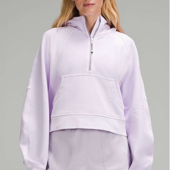 🦄🦄NWT- Lululemon Scuba Oversized Half-Zip Hoodie *Dye🦄🦄 - Picture 6 of 6